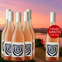 5+1 SHEILD Pinot Meunier Rosé 2022 - 1 Flasche GRATIS